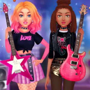 العاب تلبيس فرقة الروك الأسطورية